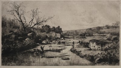 Quelle der Albarine von Adolphe Appian