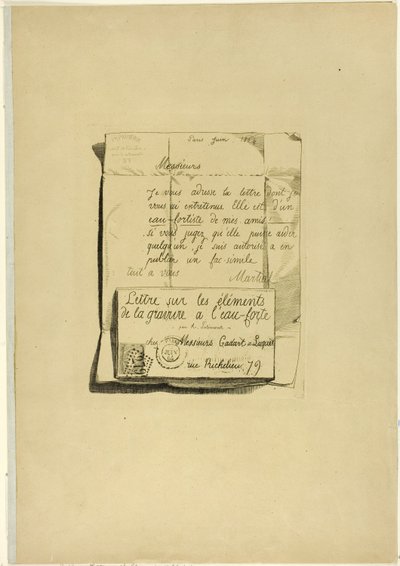 Brief über die Elemente der Radierung von Adolphe Martial Potemont