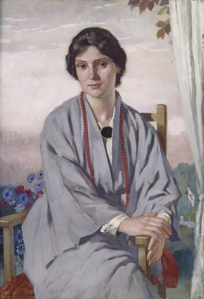 Porträt von May Aimee Smith von Adolphe Valette
