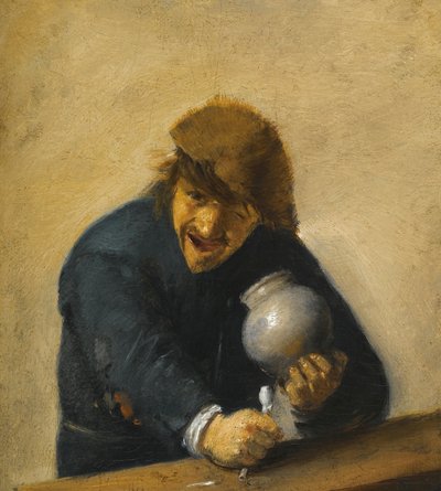 Der Trinker von Adriaen Brouwer