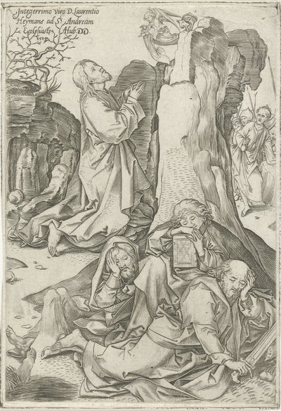 Christus im Garten Gethsemane von Adriaen Huybrechts (I)