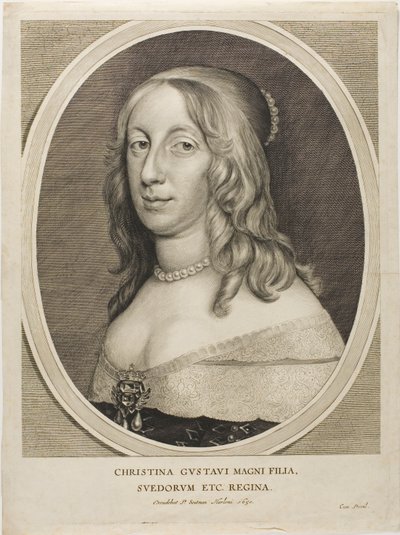 Königin Christina von Schweden von Adriaen Pietersz. van de Venne