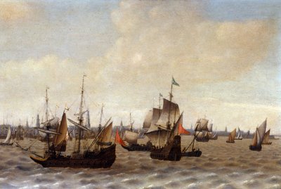 Schifffahrt von Antwerpen von Adriaen van Diest