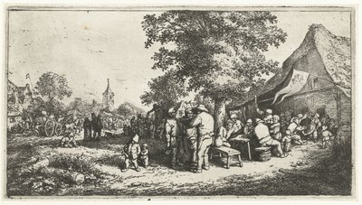 Bauernkirmes von Adriaen van Ostade