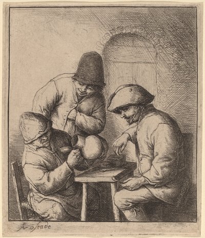 Der leere Krug von Adriaen van Ostade