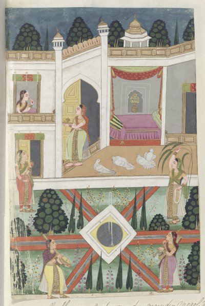 Die Prinzessin Moenisja von Adrianus Canter Visscher