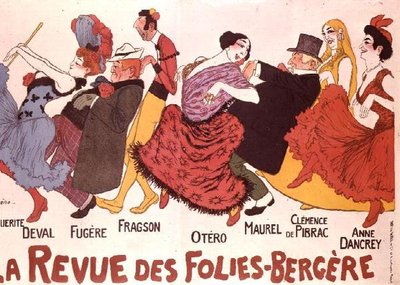 La Revue des Folies-Bergere von Adrien Barrere