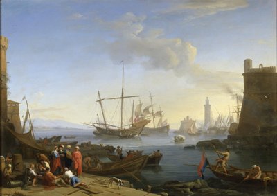 Hafenstadt von Adrien Manglard