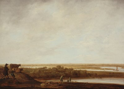 Panorama-Landschaft mit Hirten von Aelbert Cuyp