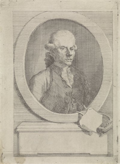 Porträt von Jan van Os von Aert Schouman