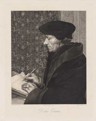 Erasmus von After Hans Holbein