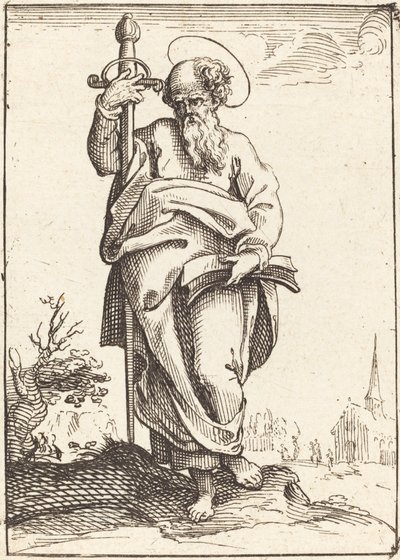 Heiliger Paulus von After Jacques Callot