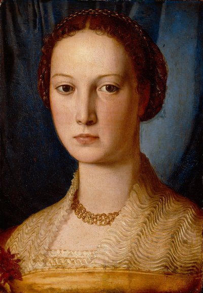 Costanza da Sommaia, um 1540 von Agnolo Bronzino