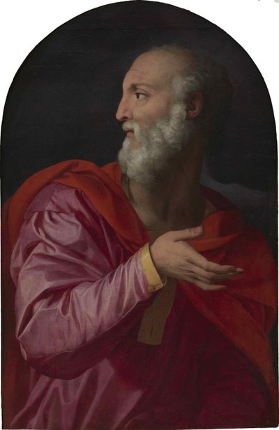 Heiliger Cosmas, um 1544 von Agnolo Bronzino