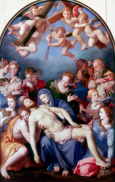 Die Kreuzabnahme, 1443-1445 von Agnolo Bronzino