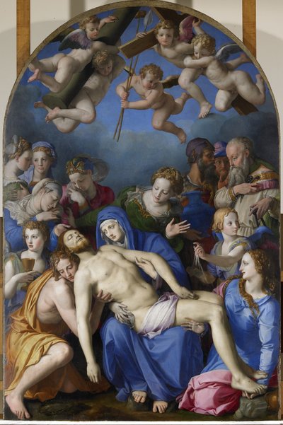 Die Kreuzabnahme von Agnolo Bronzino