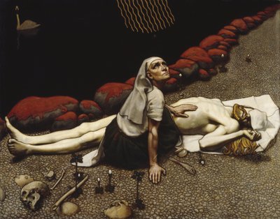 Lemminkäinens Mutter von Akseli Gallen Kallela