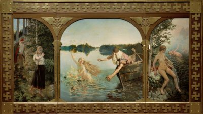 Die Aino-Sage von Akseli Valdemar Gallen Kallela