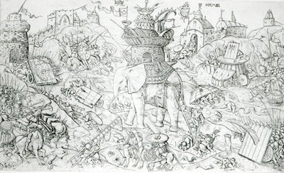 Elefanten im Krieg von Alart du Hameel
