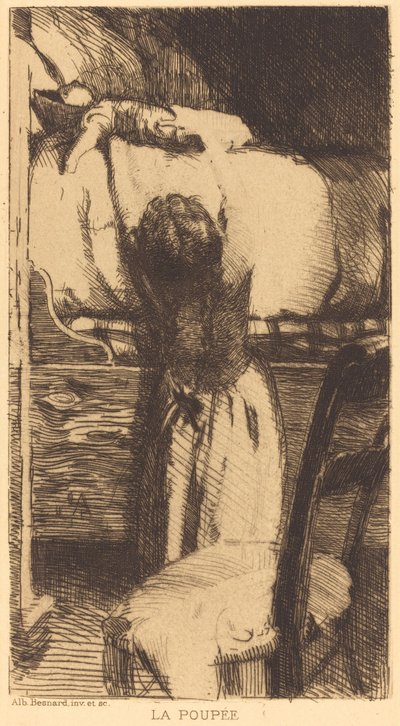 Die Puppe (La Poupée) von Albert Besnard