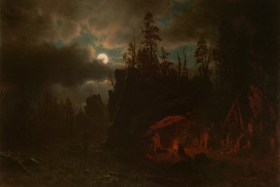 Die Fallensteller von Albert Bierstadt