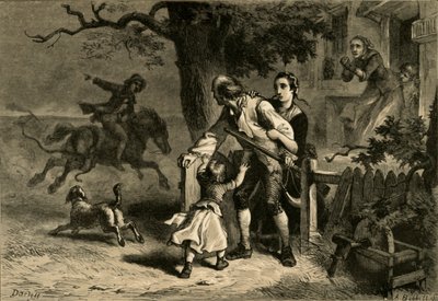 Der Ruf zu den Waffen, 1877 von Albert Bobbett