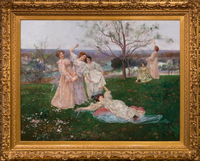 Frühlingsblumen, um 1897 von Albert Emile Artigue