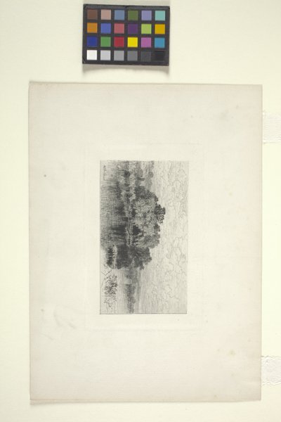 Landschaft mit See von Albert Fitch Bellows