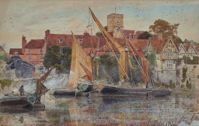 Aylesford am Medway von Albert Goodwin