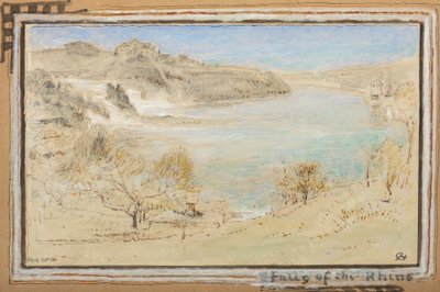 Rheinfall von Albert Goodwin