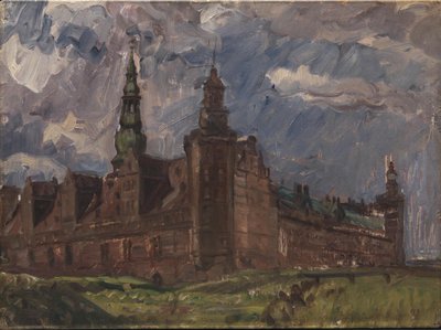 Kronborg von Südosten gesehen von Albert Gottschalk