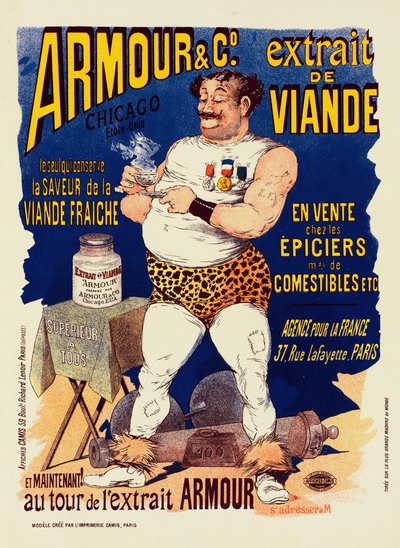 Armour & Co. Extrait de Viande, 1891 von Albert Guillaume