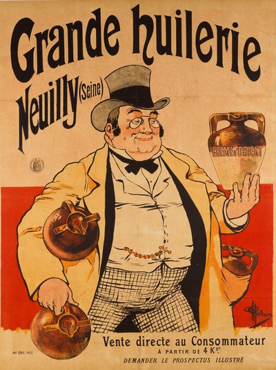Grande huilerie - Neuilly Seine, ca. 1895 von Albert Guillaume