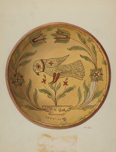 Pa. Deutsche Kuchenplatte von Albert J. Levone
