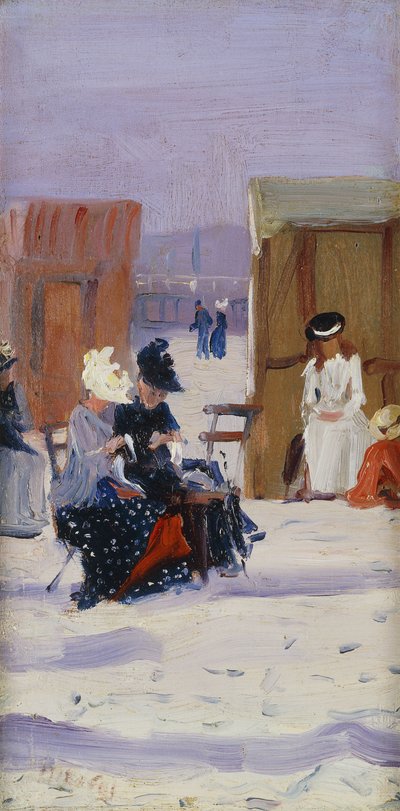 Am Strand von Albert Jnr. Ludovici