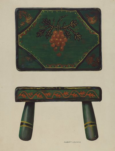 Fußschemel von Albert Levone