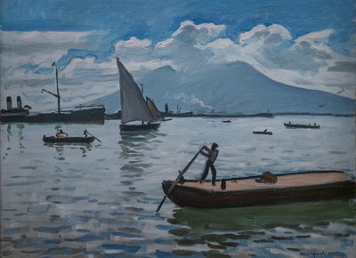 Bucht von Neapel von Albert Marquet