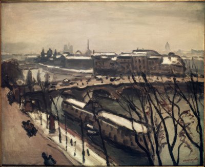 Die Kais der Seine von Albert Marquet