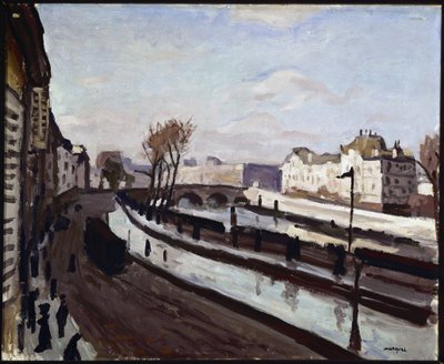 Paris, Quai des Grands-Augustins von Albert Marquet