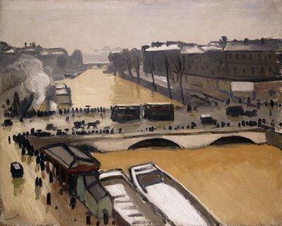 Paris, die St. Michel Brücke von Albert Marquet