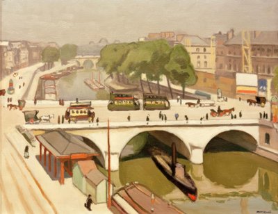 Pont St. Michel von Albert Marquet