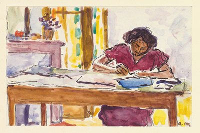 Zimmer in Vernet-les-Bains von Albert Marquet