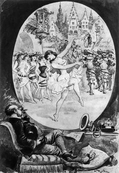 Telephonoskop von Albert Robida