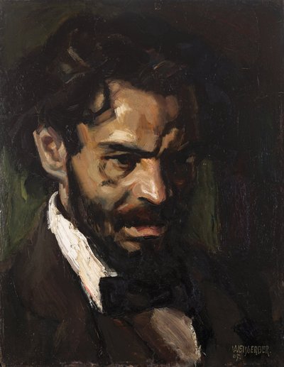 Der Dichter Ludwig Scharf von Albert Weisgerber