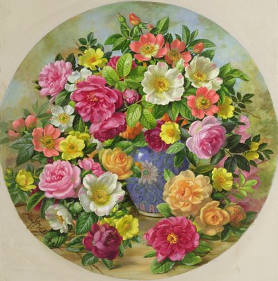 Hommage an die Wildrose von Albert Williams