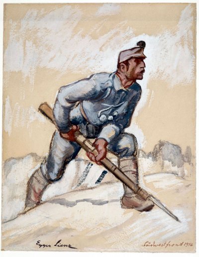 Südwestfront von Albin Egger Lienz