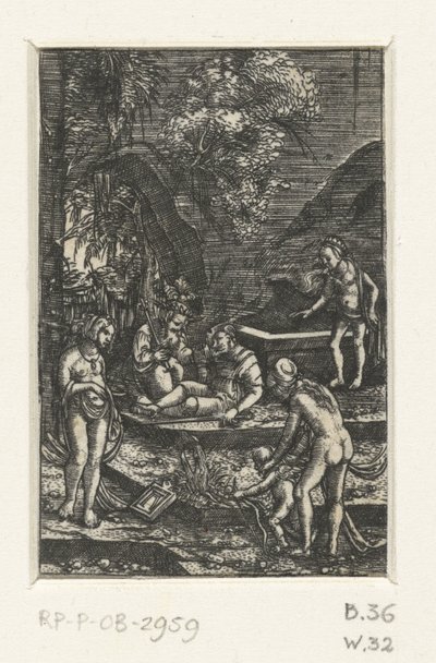 Traum von Paris von Albrecht Altdorfer