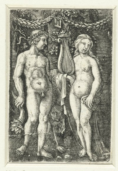 Herkules und eine Muse von Albrecht Altdorfer