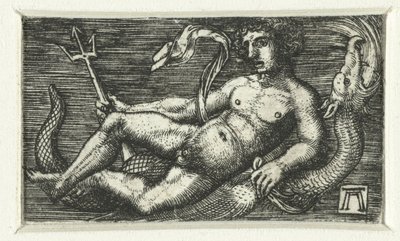 Liegender Neptun von Albrecht Altdorfer