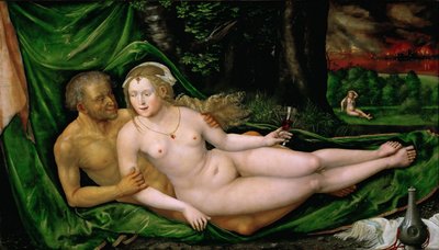 Lot und seine Töchter, 1537 von Albrecht Altdorfer